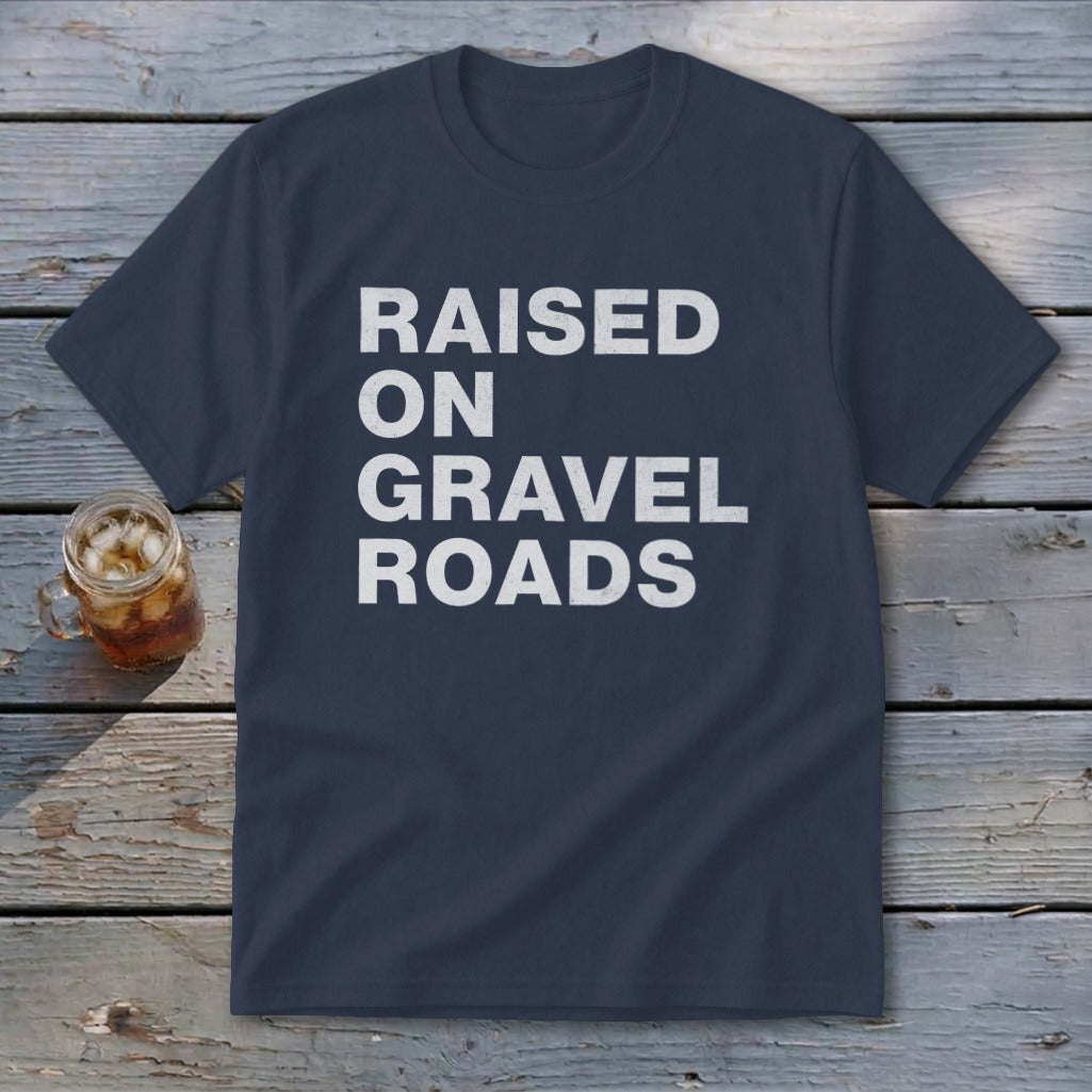 Raised on Gravel Roads Youth Tee