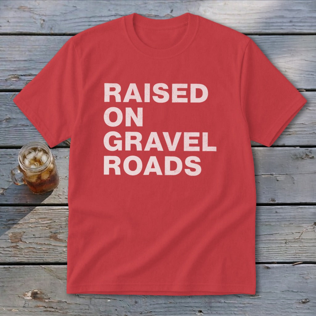 Raised on Gravel Roads Youth Tee