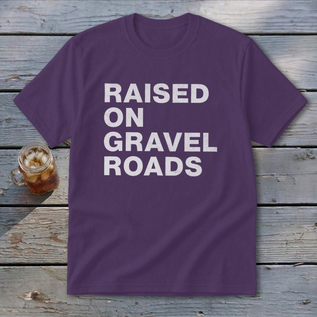 Raised on Gravel Roads Youth Tee