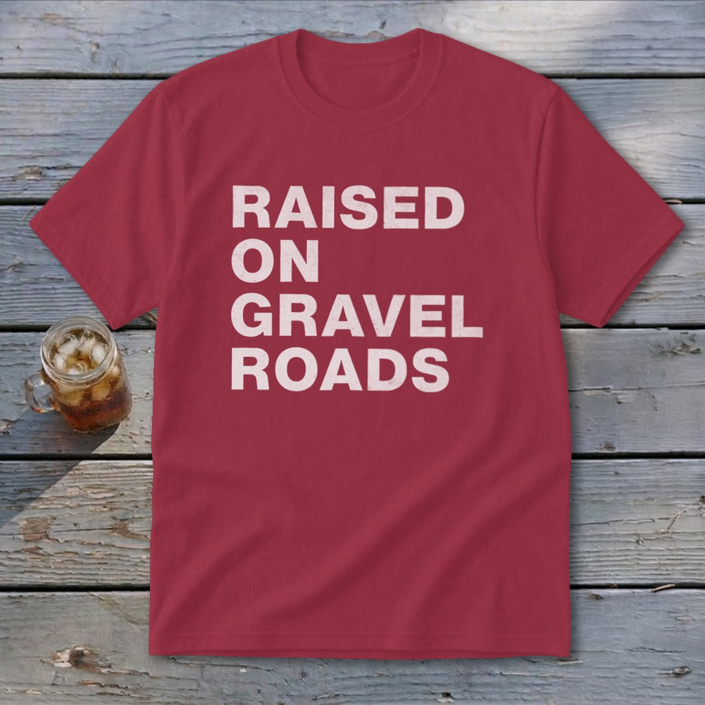 Raised on Gravel Roads Youth Tee