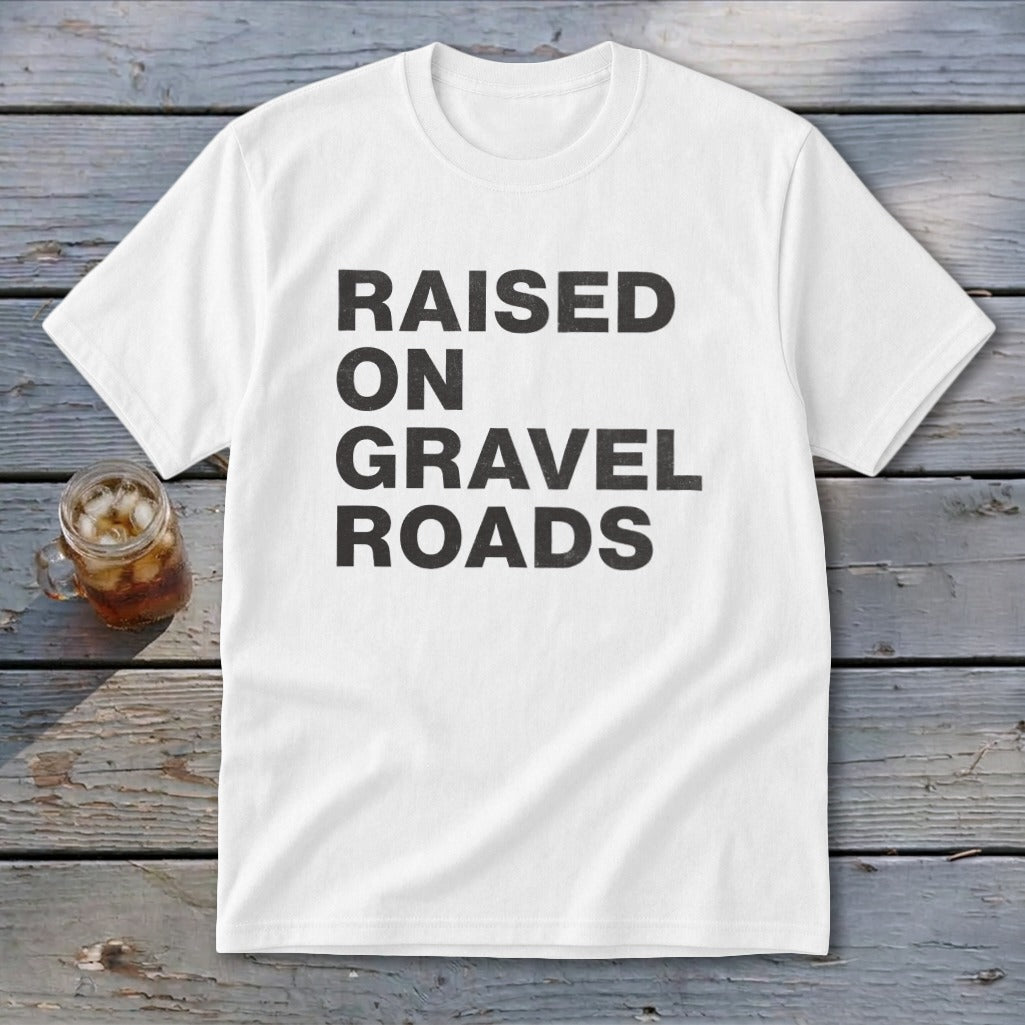 Raised on Gravel Roads Youth Tee