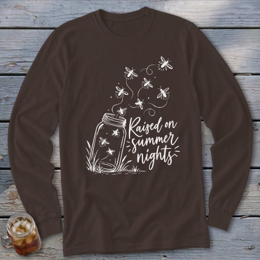 Raised on Summer Nights Long Sleeve Tee