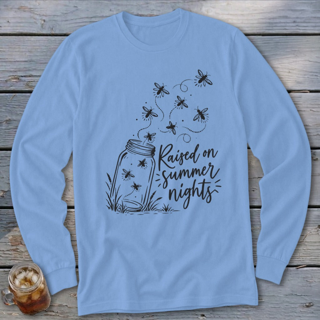 Raised on Summer Nights Long Sleeve Tee