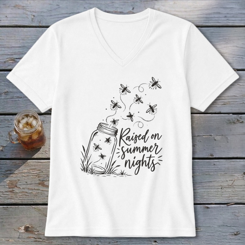 Raised on Summer Nights V-neck