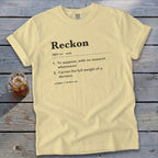 Reckon Definition Signature Tee
