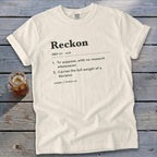Reckon Definition Signature Tee