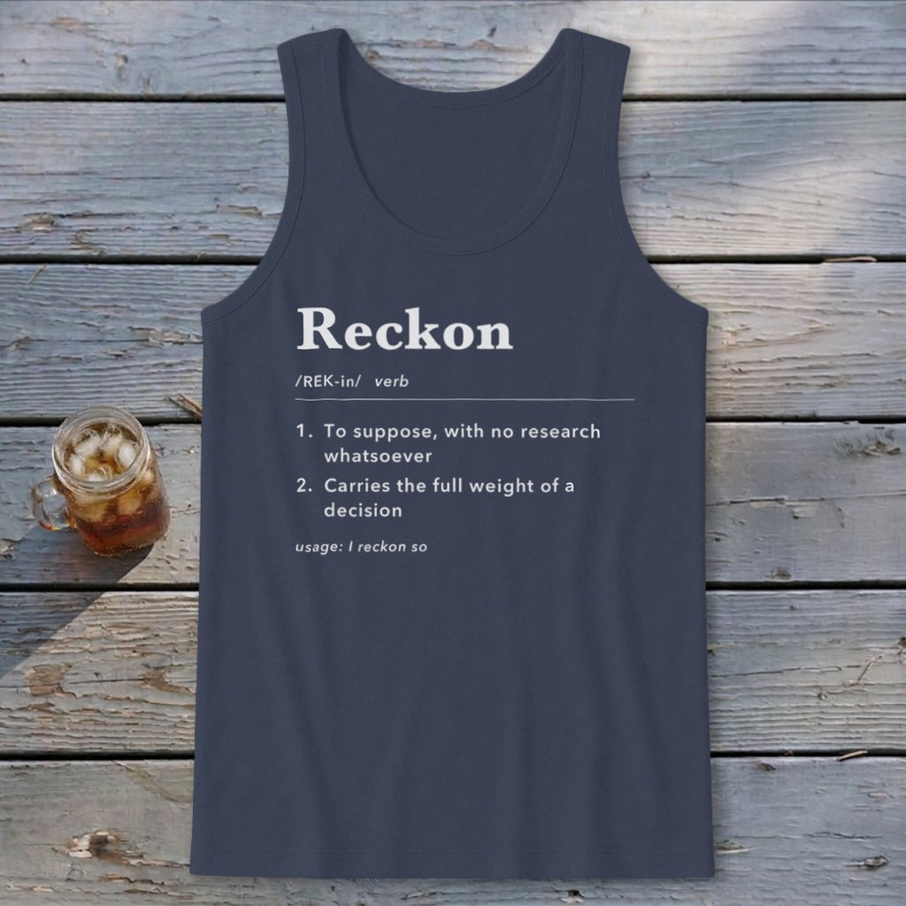 Reckon Definition Tank Top