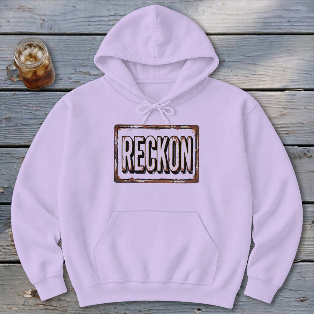 Reckon Sign Hoodie