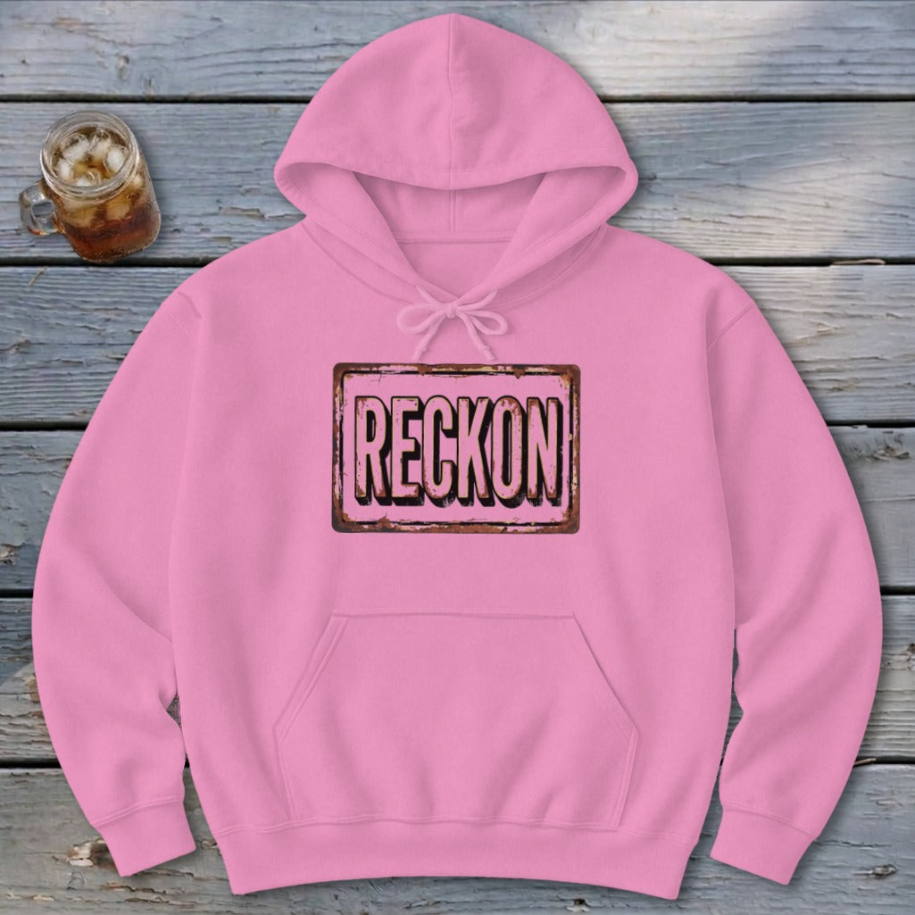 Reckon Sign Hoodie