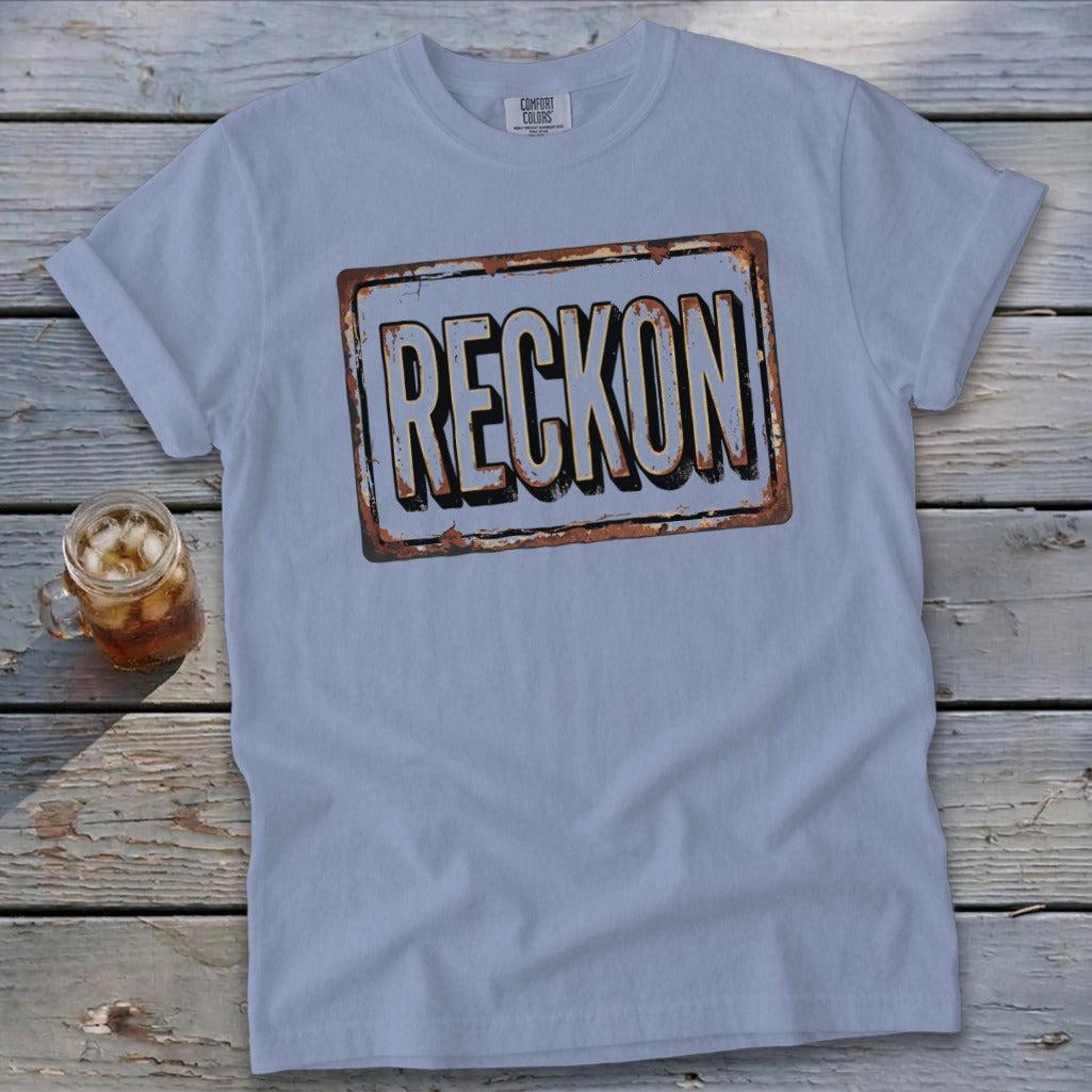 Reckon Sign Signature Tee