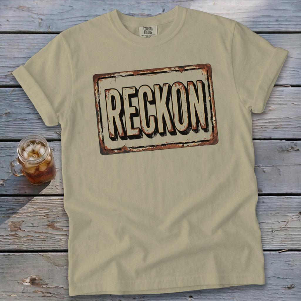 Reckon Sign Signature Tee