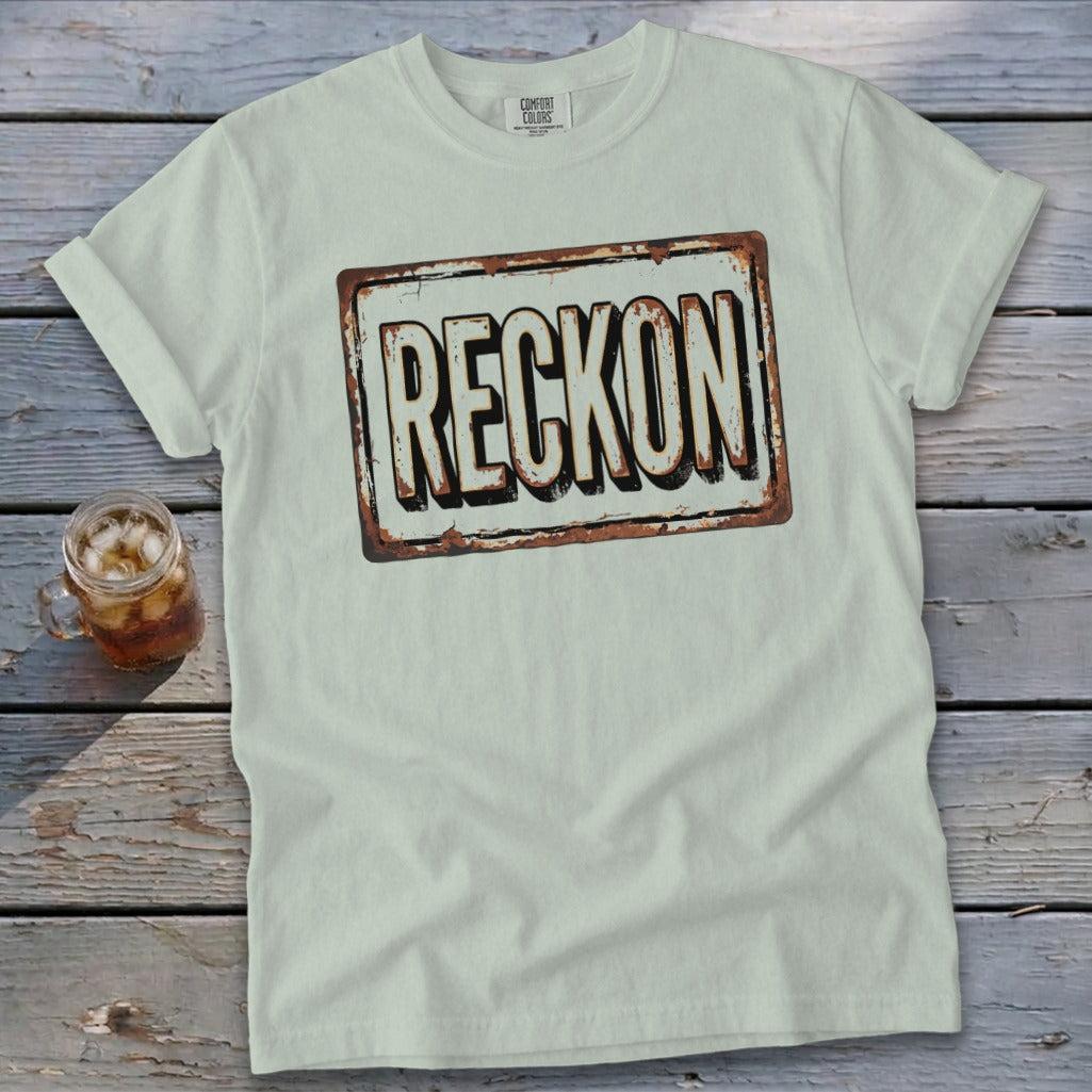 Reckon Sign Signature Tee