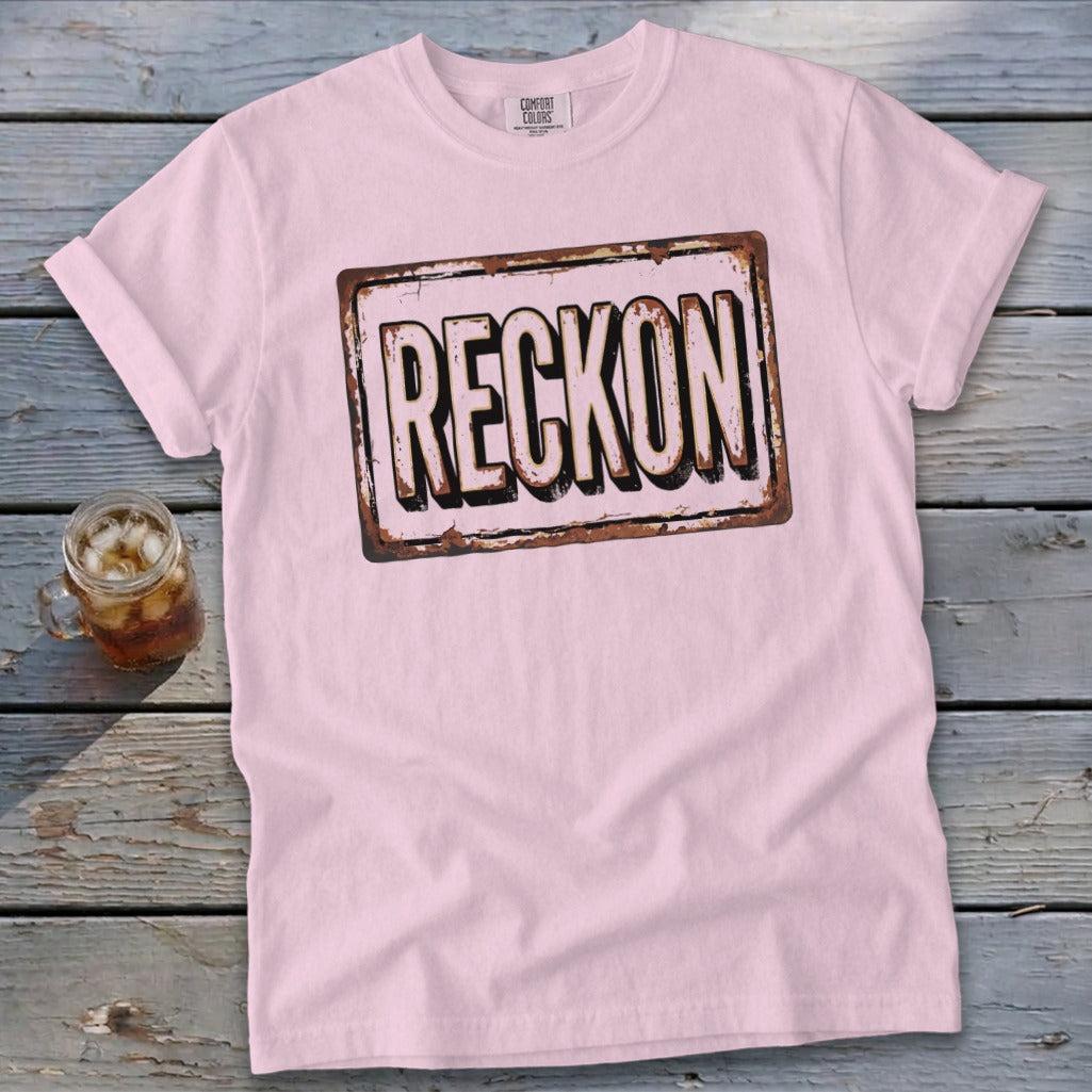 Reckon Sign Signature Tee