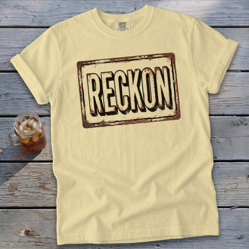 Reckon Sign Signature Tee