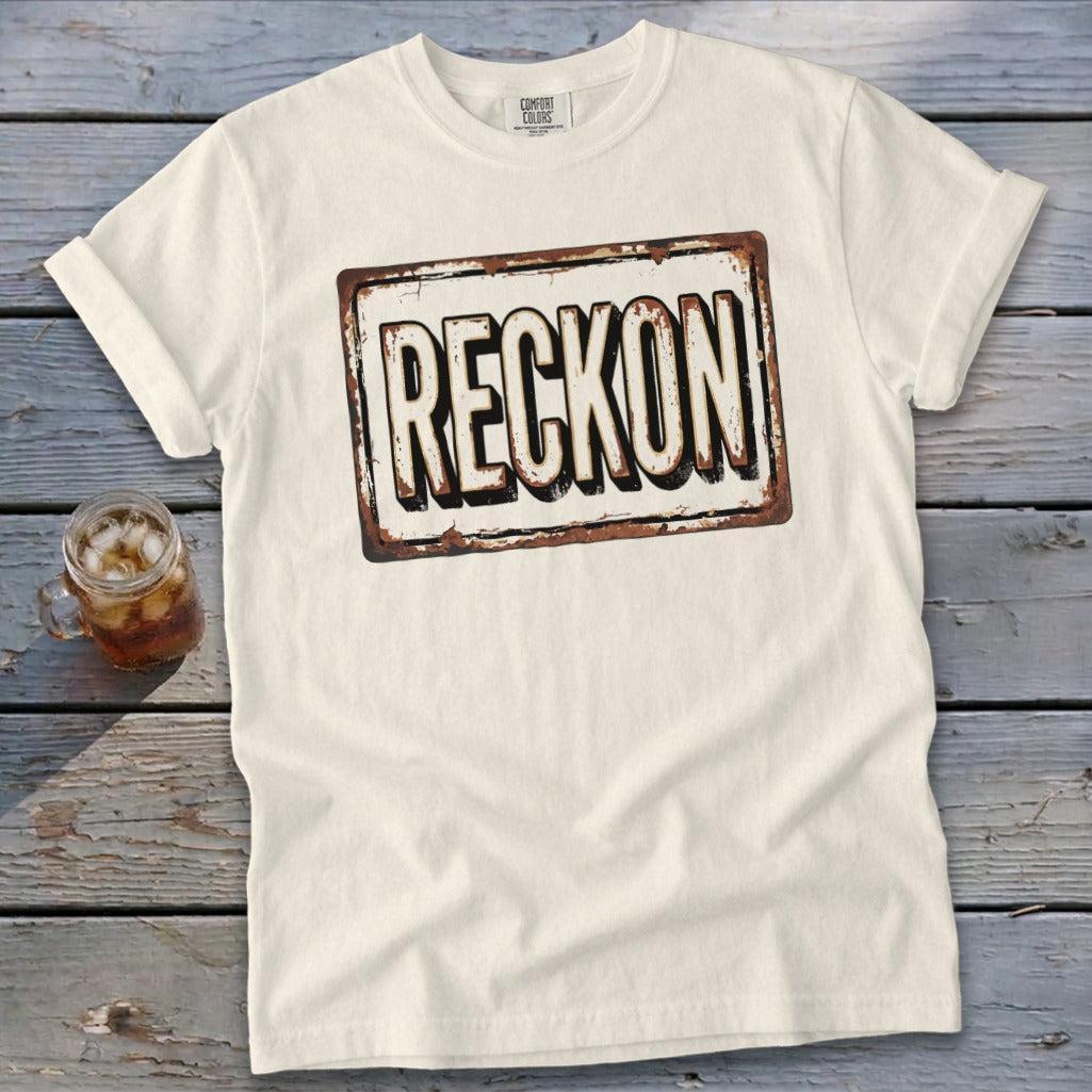 Reckon Sign Signature Tee
