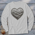 Ridge Heart Long Sleeve Tee