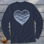 Ridge Heart Long Sleeve Tee