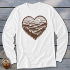 Ridge Heart Long Sleeve Tee