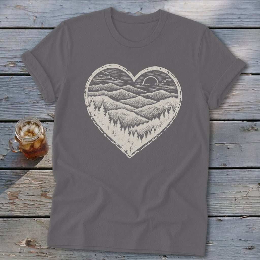 Ridge Heart Softstyle Tee