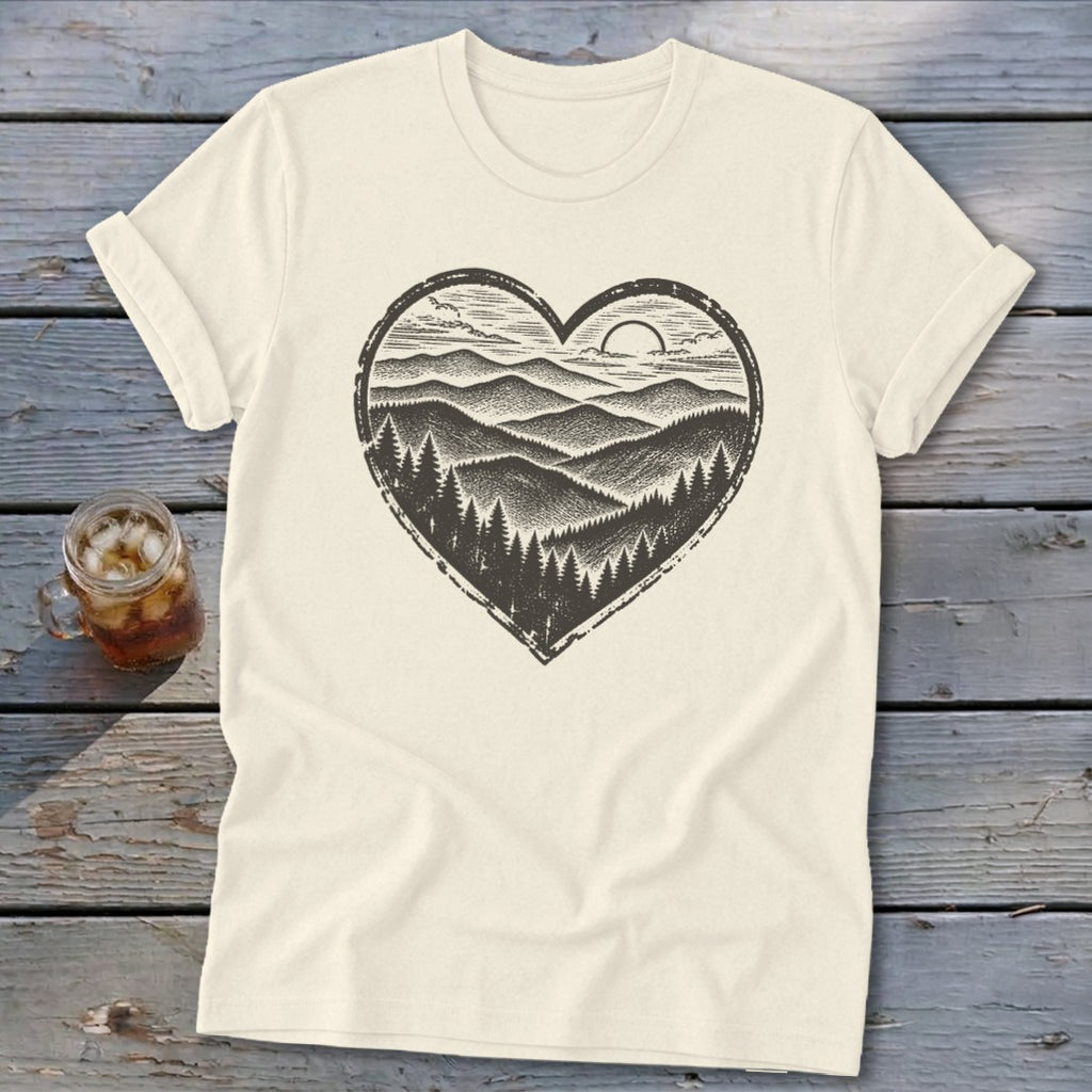 Ridge Heart Softstyle Tee