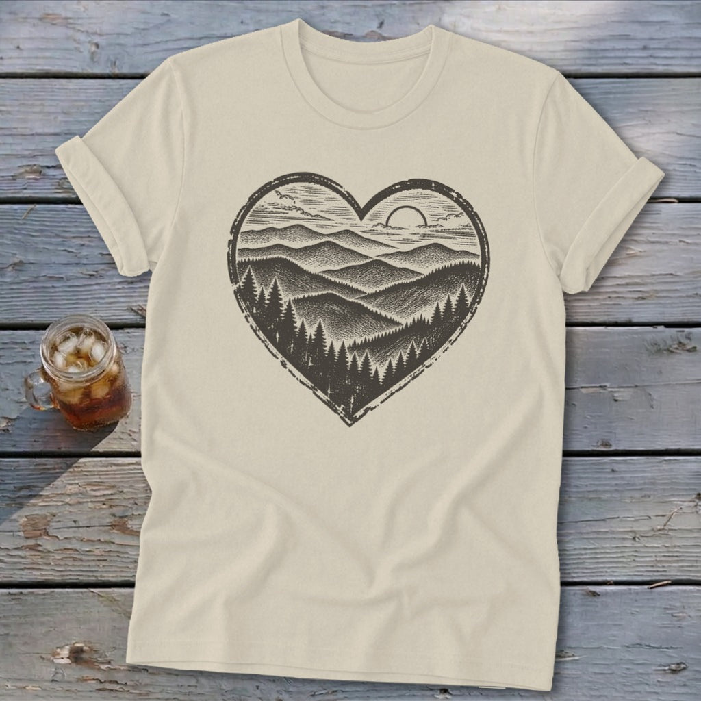 Ridge Heart Softstyle Tee