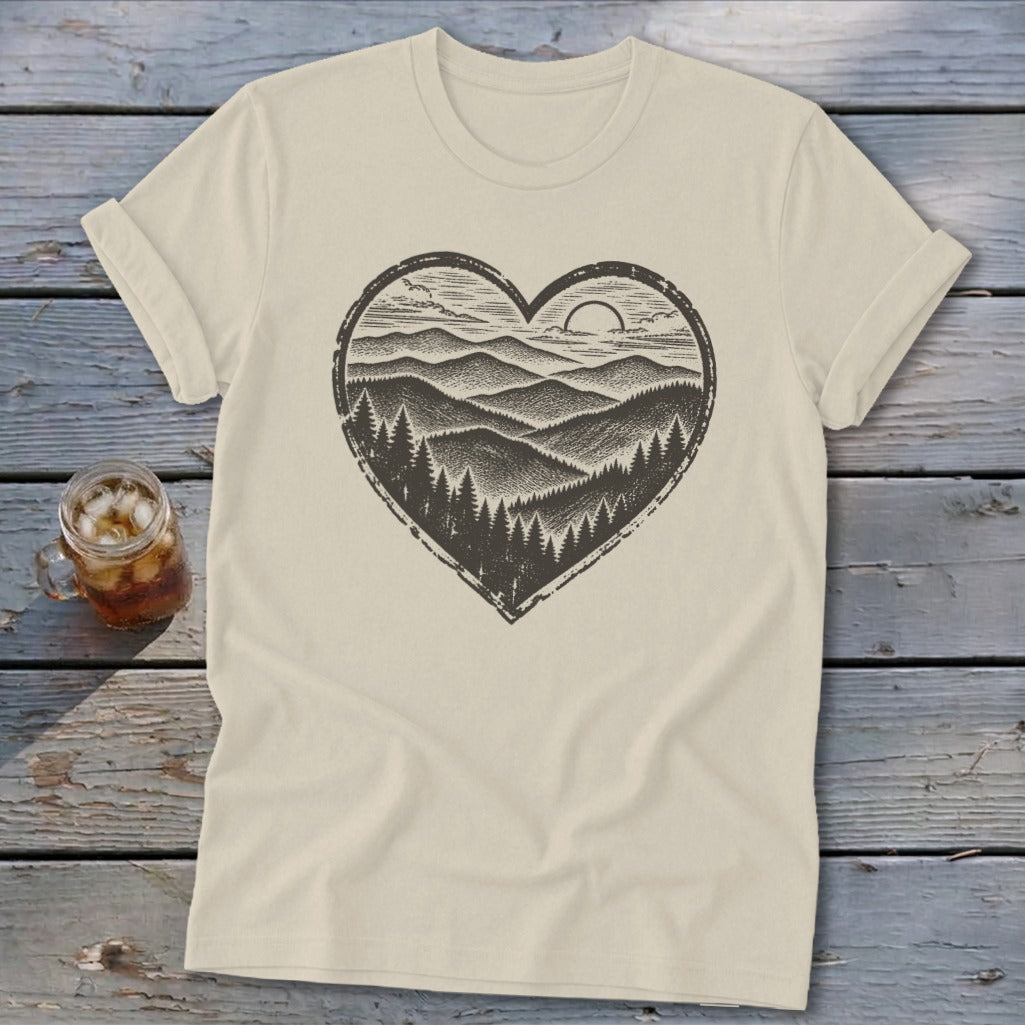Ridge Heart Softstyle Tee