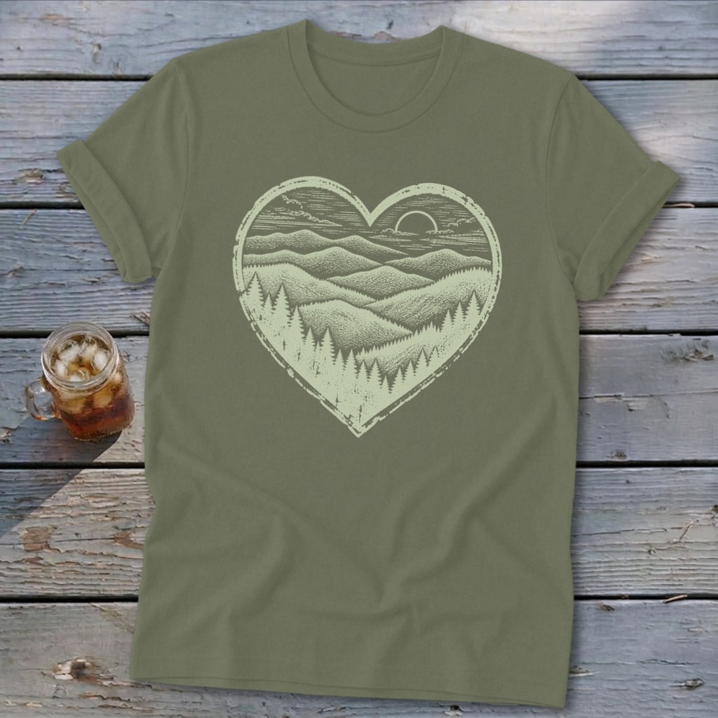 Ridge Heart Softstyle Tee