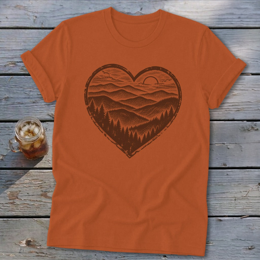 Ridge Heart Softstyle Tee