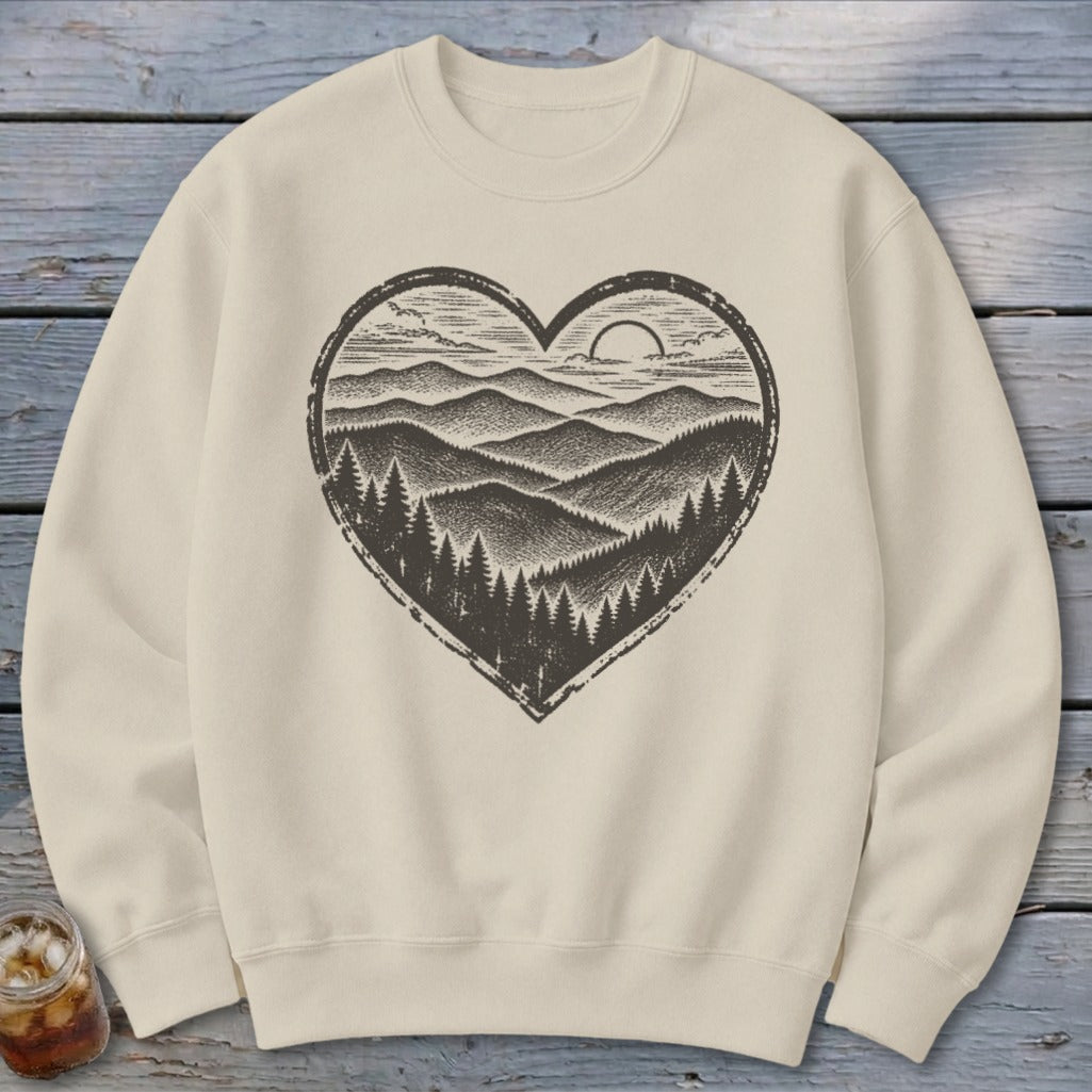 Ridge Heart Sweatshirt