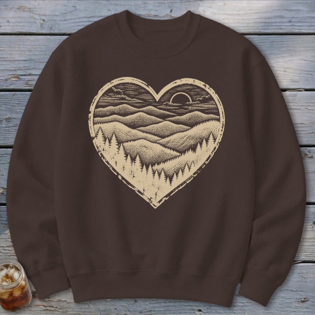 Ridge Heart Sweatshirt