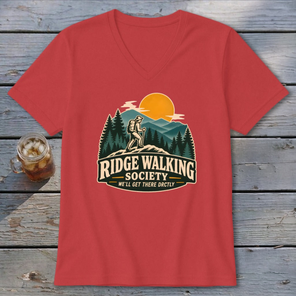Ridge Walking Society V-neck