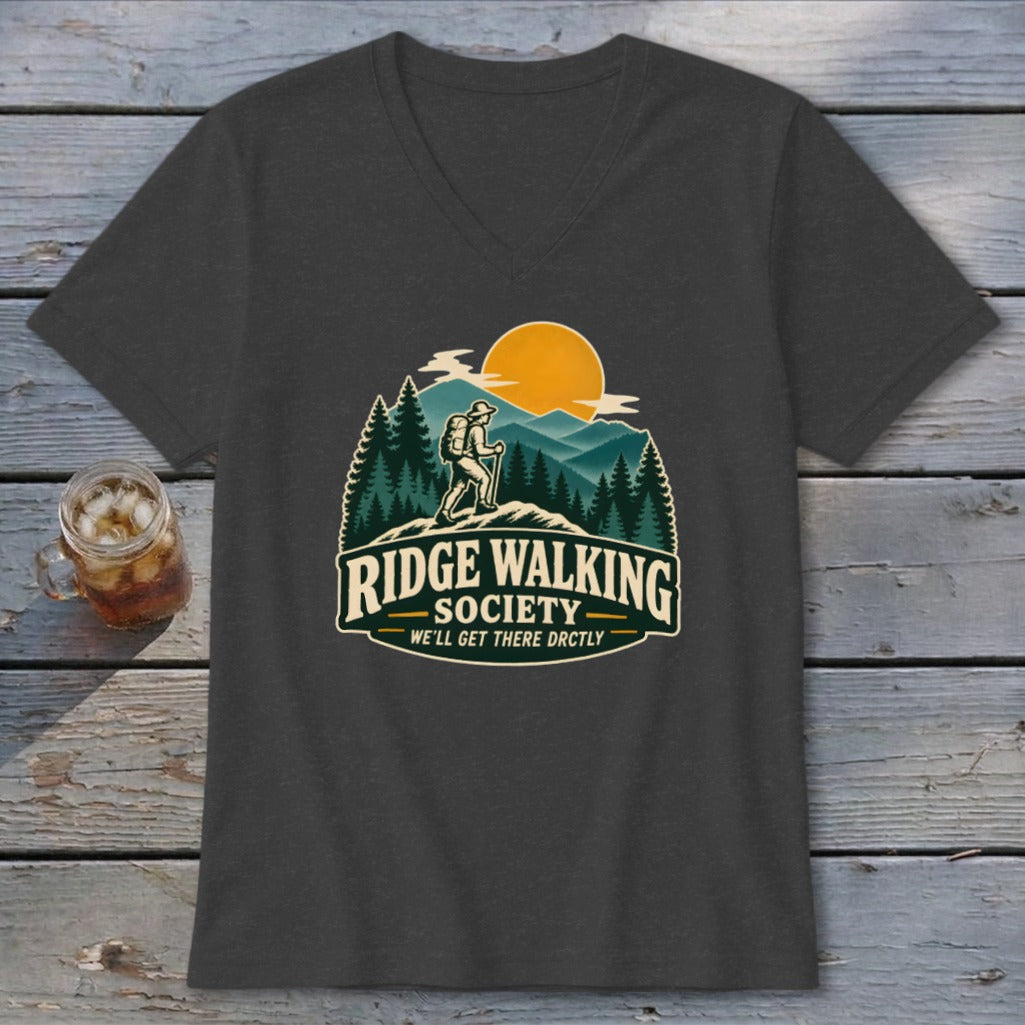 Ridge Walking Society V-neck