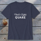 Right Quare V-neck