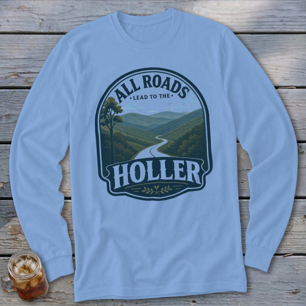 Roads Lead to the Holler Long Sleeve Tee