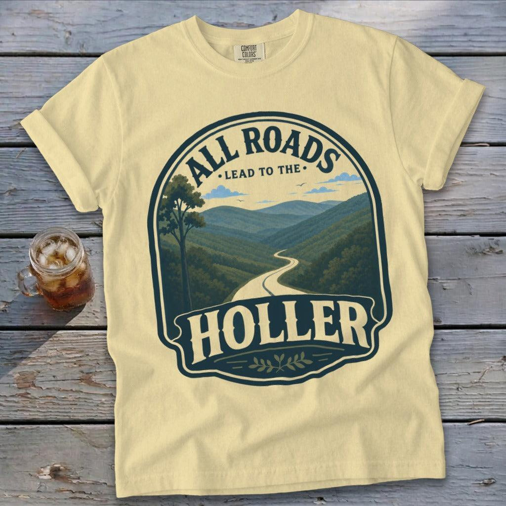 Roads Lead to the Holler Signature Tee