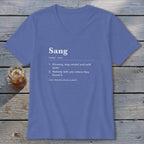 Sang Definition V-neck