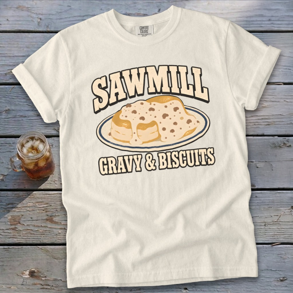 Sawmill Gravy & Biscuits Signature Tee