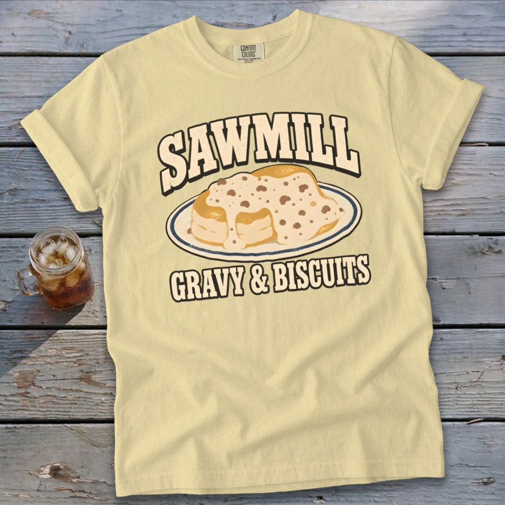 Sawmill Gravy & Biscuits Signature Tee