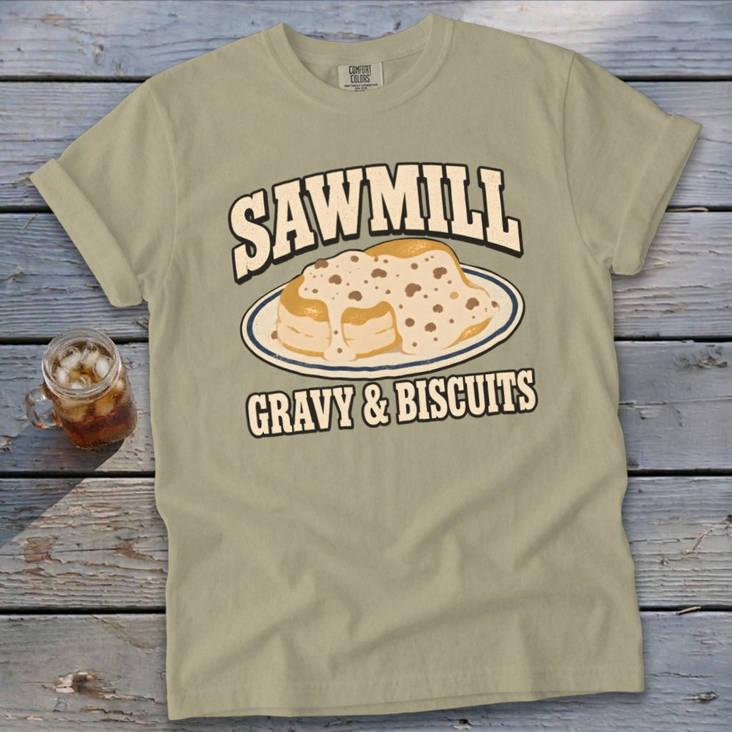 Sawmill Gravy & Biscuits Signature Tee