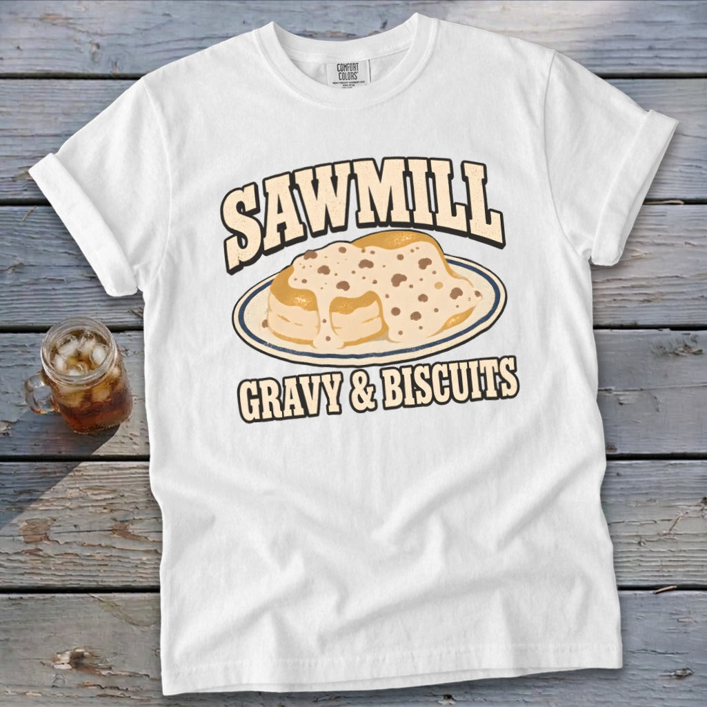 Sawmill Gravy & Biscuits Signature Tee
