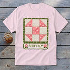 Shoo Fly Faux Quilt Block Youth Tee