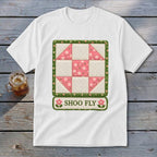 Shoo Fly Faux Quilt Block Youth Tee