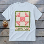 Shoo Fly Faux Quilt Block Youth Tee