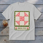 Shoo Fly Faux Quilt Block Youth Tee