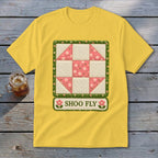 Shoo Fly Faux Quilt Block Youth Tee