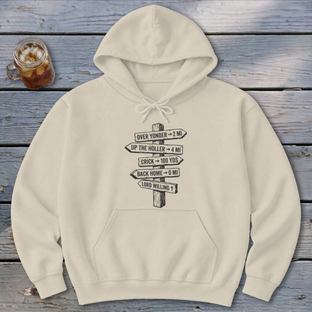 Sign Post Hoodie