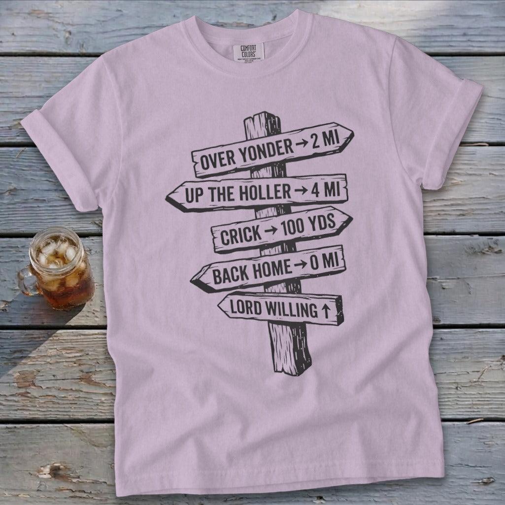 Sign Post Signature Tee
