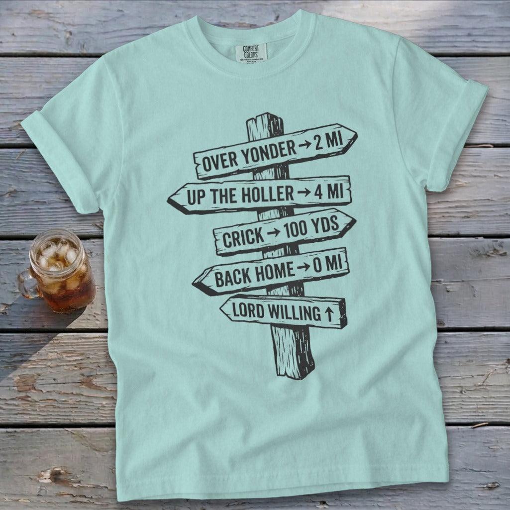 Sign Post Signature Tee