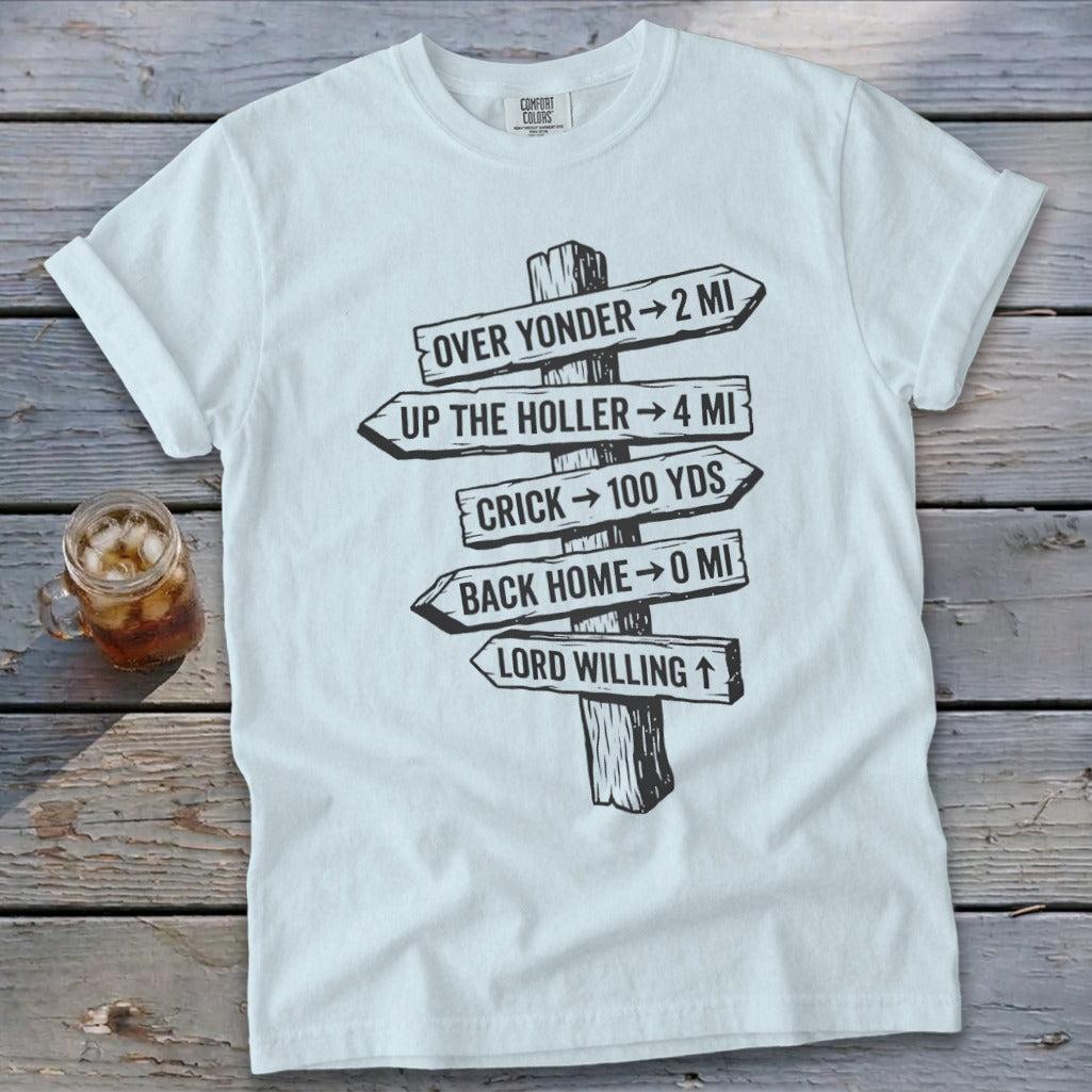Sign Post Signature Tee