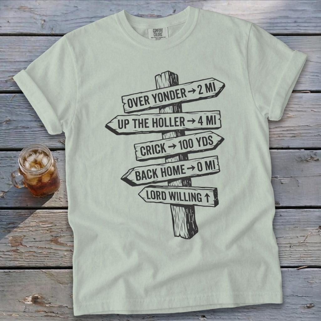 Sign Post Signature Tee